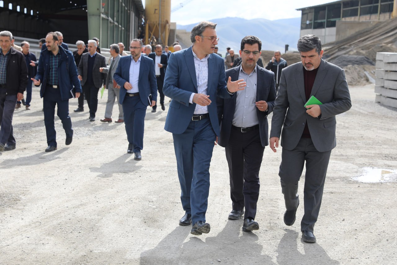 حضور شورای فنی استان کردستان در شرکت مهندسی بتن پیش تنیده